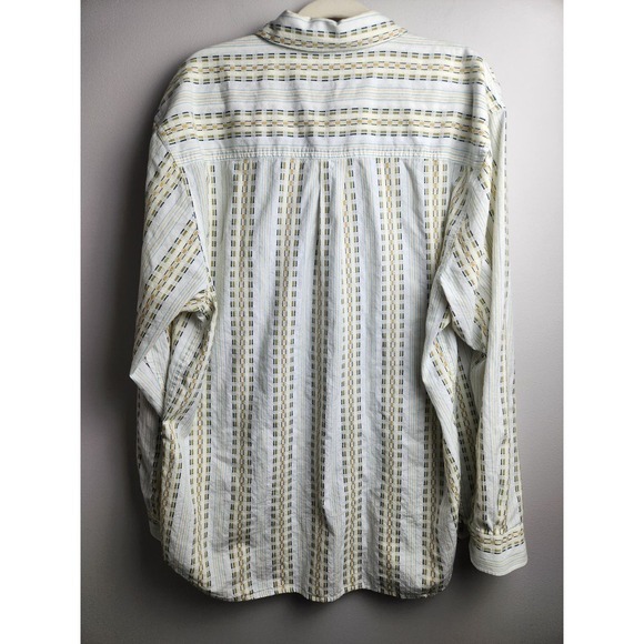 The Territory Ahead Mens Button Front Shirt Sz XL Geometric Western print cotton - Picture 3 of 10